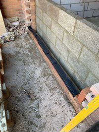 Wall Garage conversion Peterborough